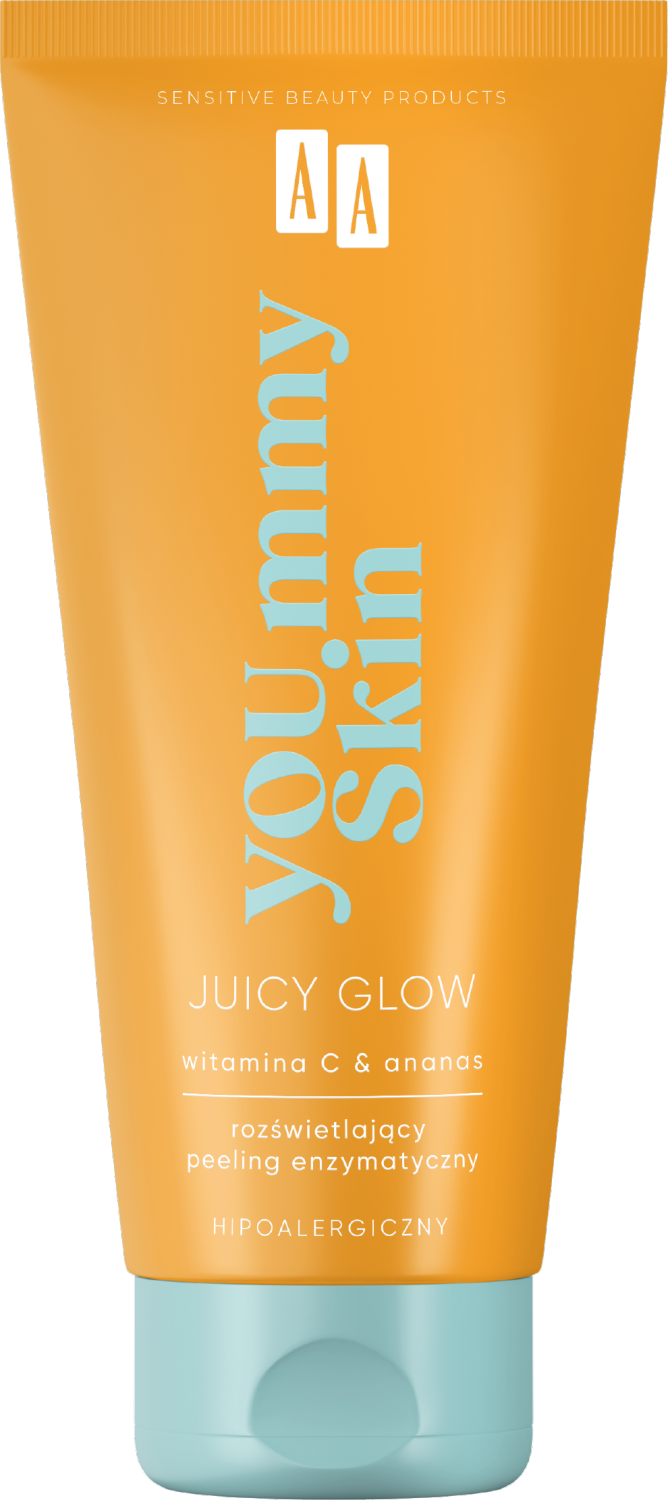AA YOU.mmy Skin peeling enzymatyczny do ciała, Juicy Glow, 200 ml