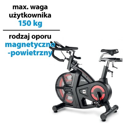Rower spinningowy BH FITNESS Airmag H9120