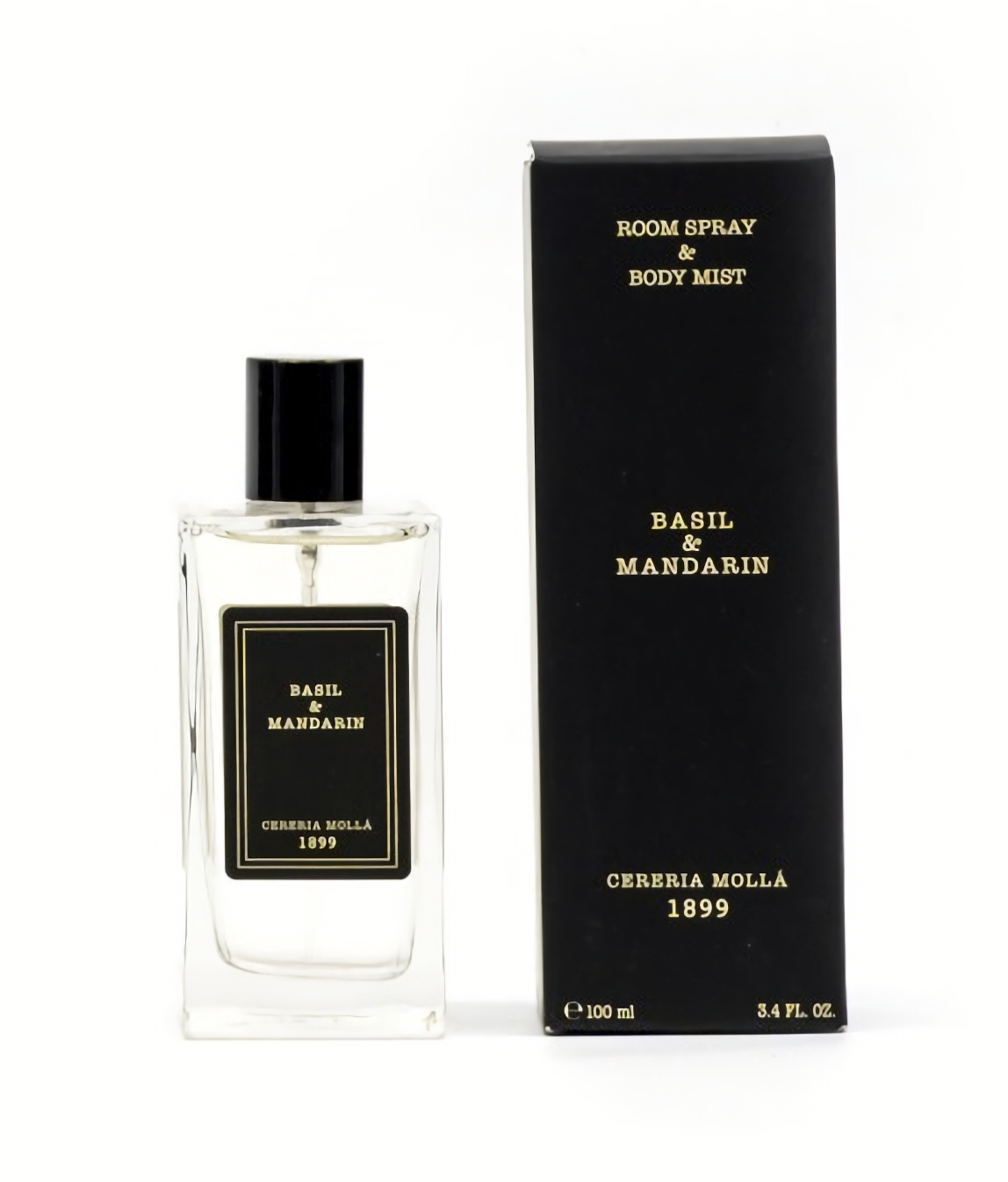 Cereria Molla - Spray 2w1 Premium 100 ml Basil & Mandarin