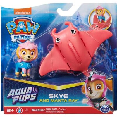 Zestaw figurek SPIN MASTER Psi Patrol Aqua Pups Skye Diabeł morski