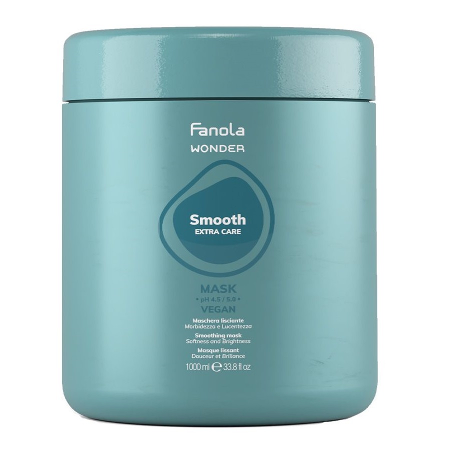 Fanola Wonder Smooth Extra Care wygładzająca maska do włosów, 1000 ml