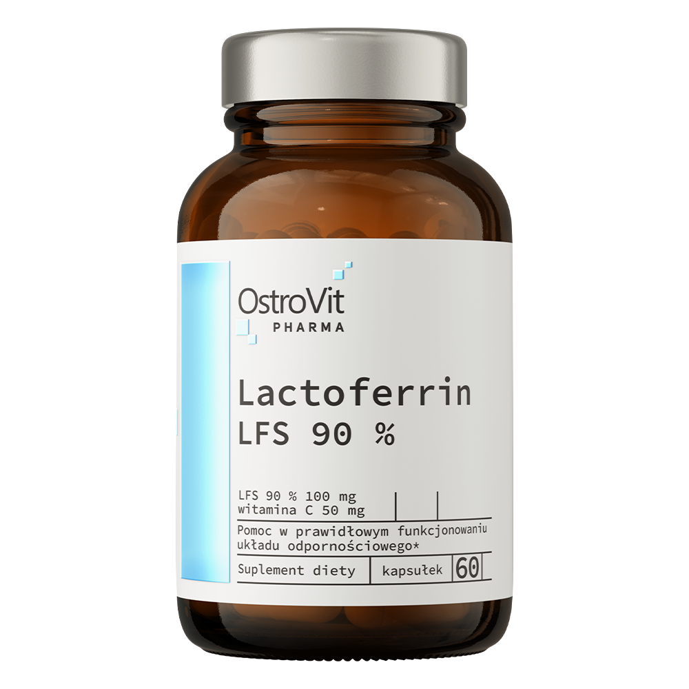 OstroVit Laktoferyna LFS 90%  suplement diety, 60 kaps./1 opak.