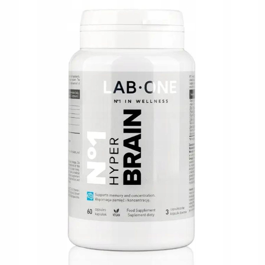 Lab One Hyber Brain suplement diety, 60 kaps./1 opak.
