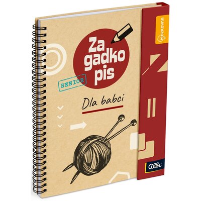 Książka Rozumówki Zagadkopis Senior Dla Babci (twarda okładka)