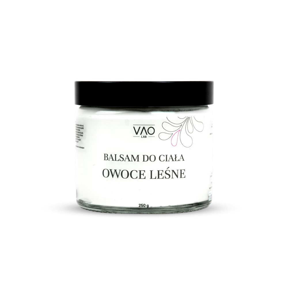 Vao Lab intensywnie nawilżający balsam do ciała owoce leśne, 250 g