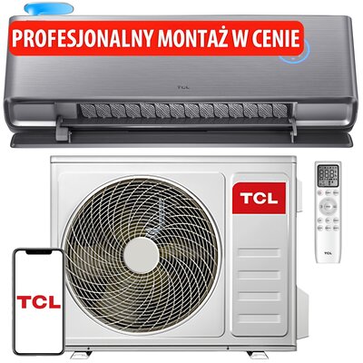 Klimatyzator Split TCL Freshin TAC-12CHSD FAI z usługą montażu