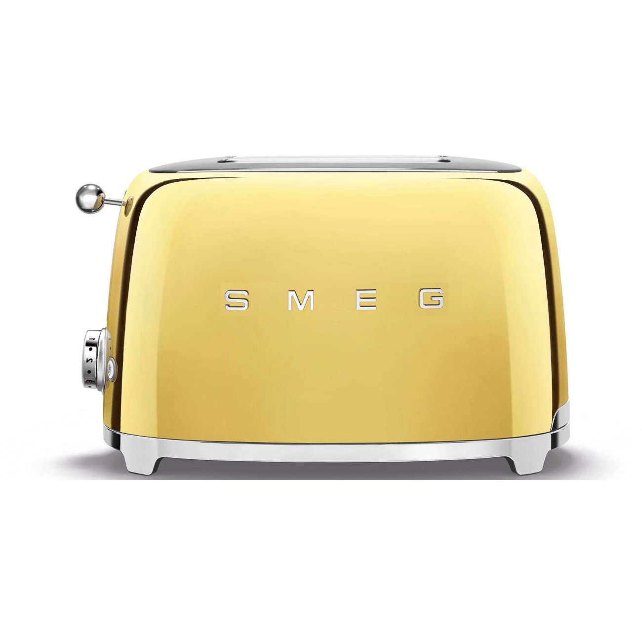 Smeg - Toster na 2 kromki 50's Retro Style TSF01GOEU Złoty