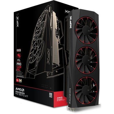 Karta graficzna XFX Quicksilver Radeon RX 9070 XT Magnetic Air Edition 16GB