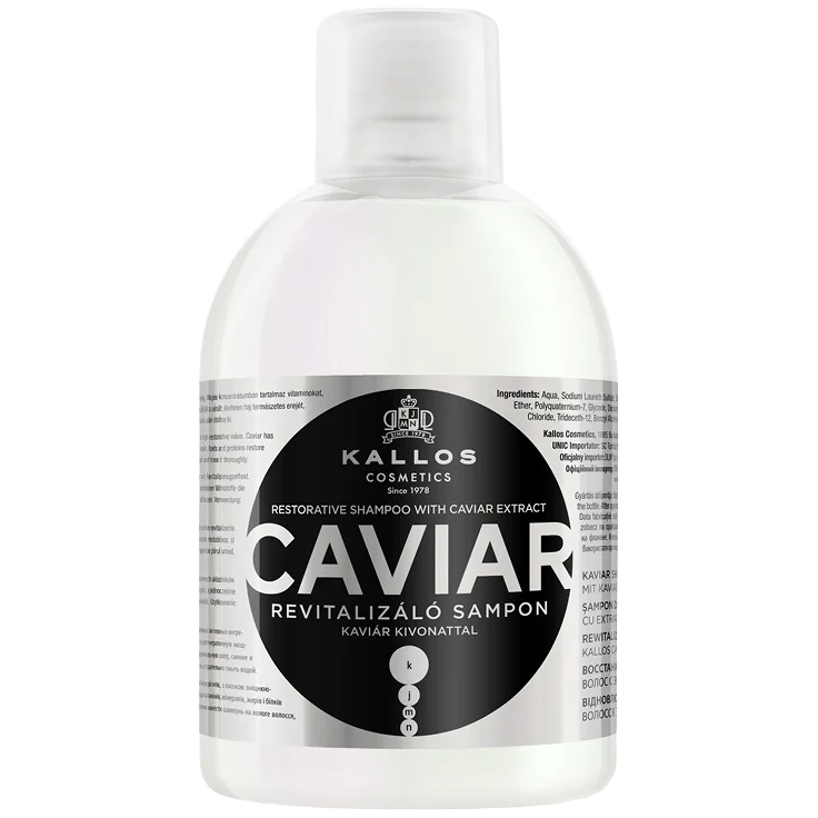 Kallos Caviar regenerujący szampon z ekstraktem z kawioru, 1000 ml