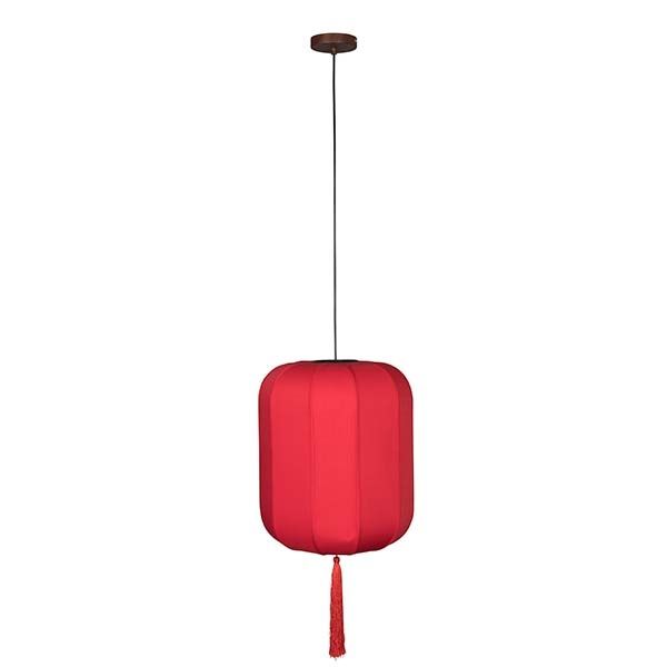 Dutchbone - Lampa wisząca Suoni L Czerwona