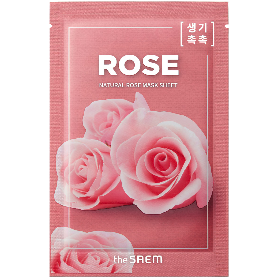 The Saem Rose maska do twarzy w płachcie, 21 ml