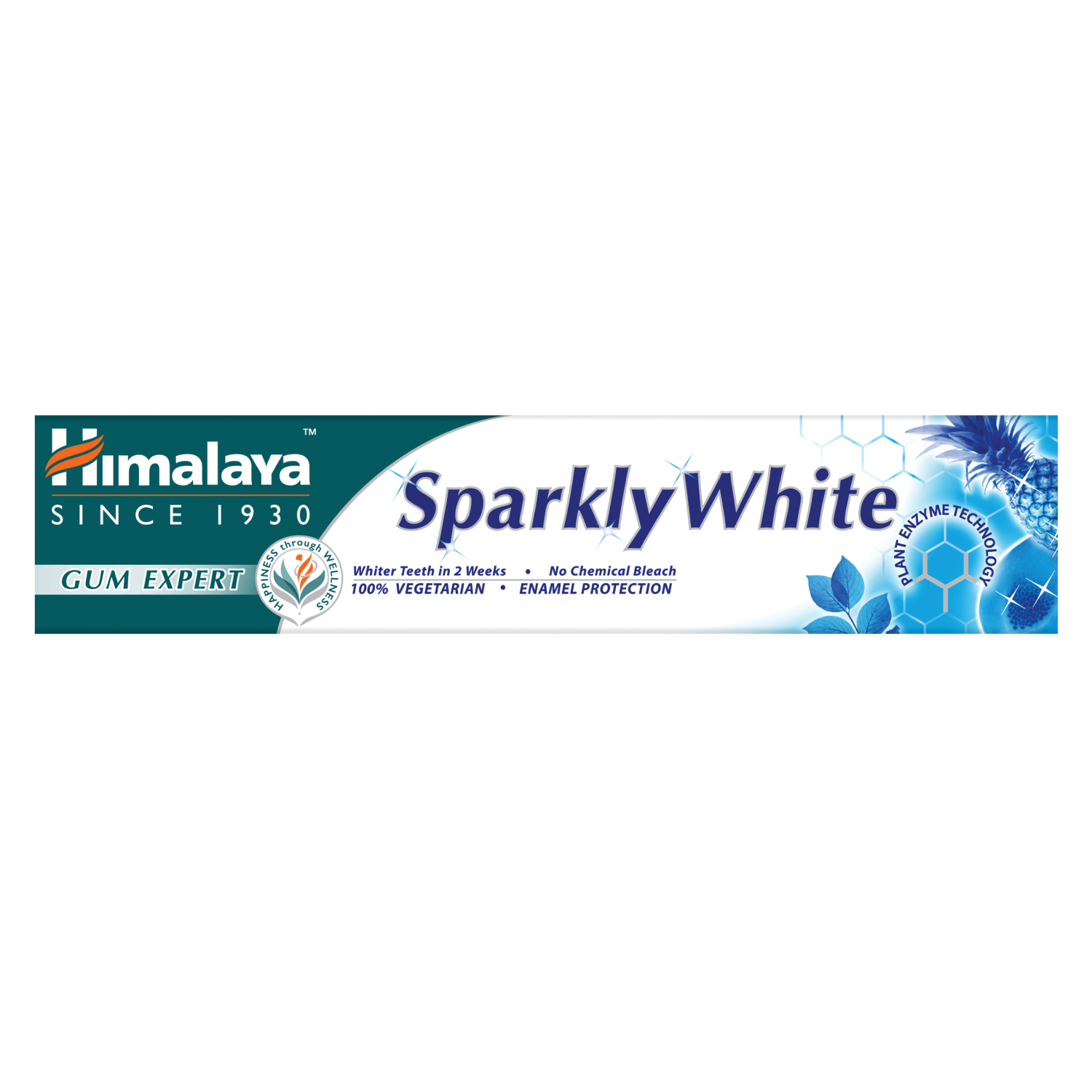 Himalaya Sparkly White wybielająca pasta do zębów, 40 g