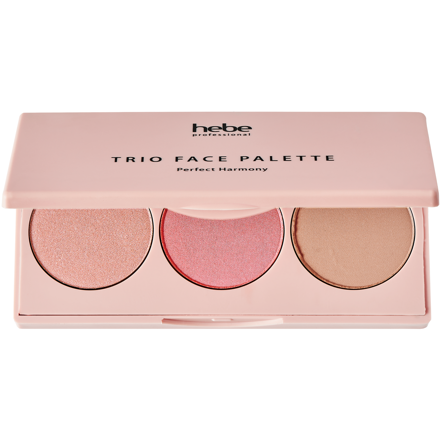 Hebe Professional Trio Face Palette paleta do makijażu twarzy perfect harmony, 8 g