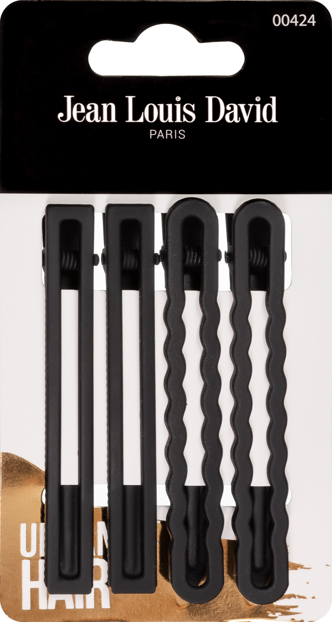 Jean Louis David spinki do włosów, 4 szt./1 opak.