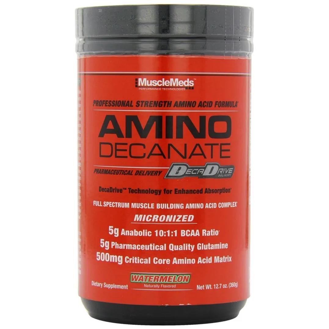MuscleMeds Amino Decanate suplement diety, Citrus Lime, 384 g