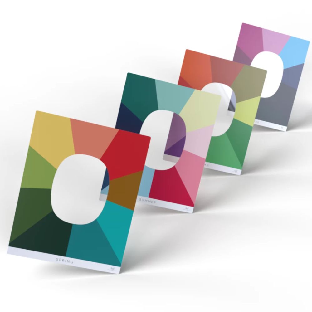 Many Beauty ramy do analizy kolorystycznej-podstawowa analiza, 4 szt./1 opak.