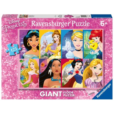 Puzzle RAVENSBURGER Giant Disney Princess (125 elementów)