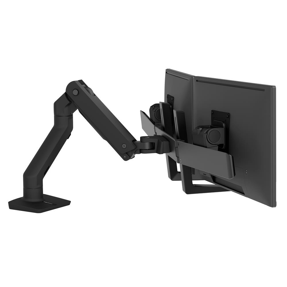Ergotron HX Desk Dual Monitor Arm Czarny - uchwyt biurkowy na dwa monitory