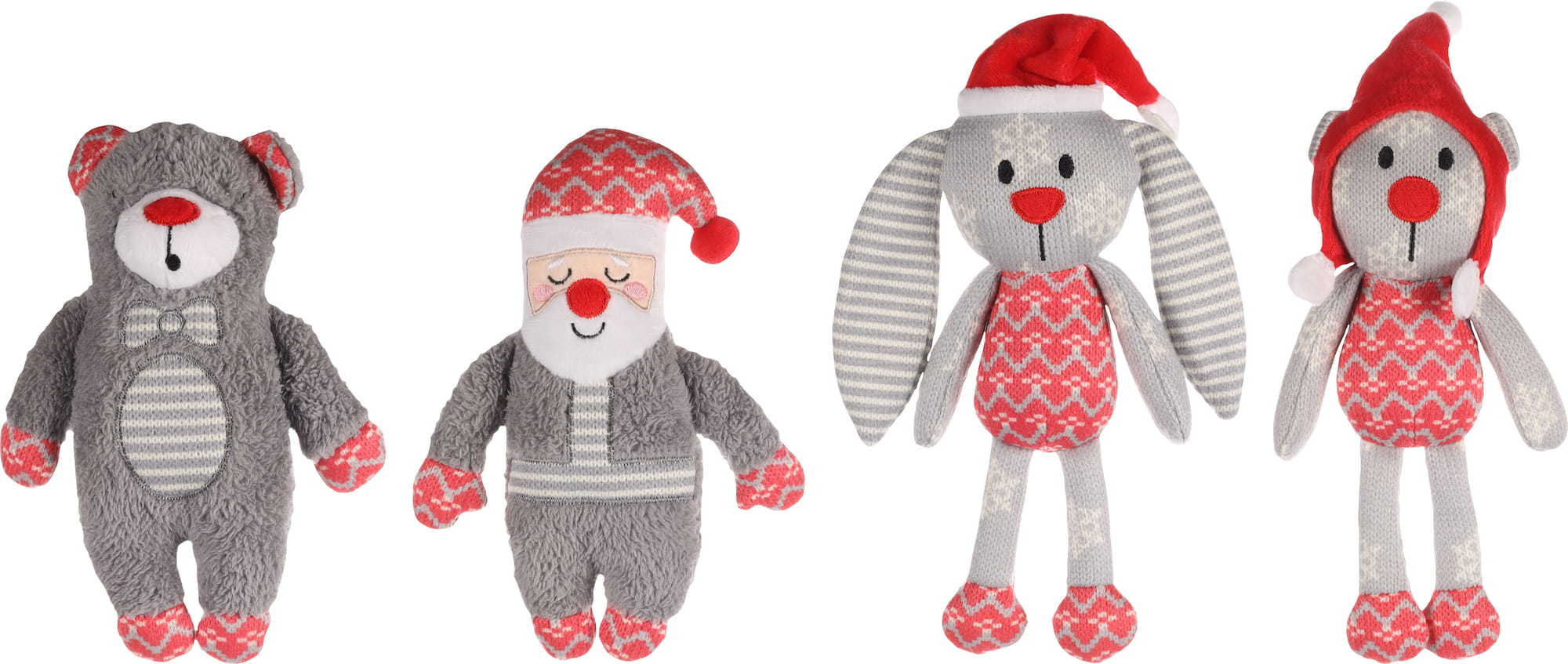 Flamingo Zabawka pluszowa świąteczna dla psa Redda