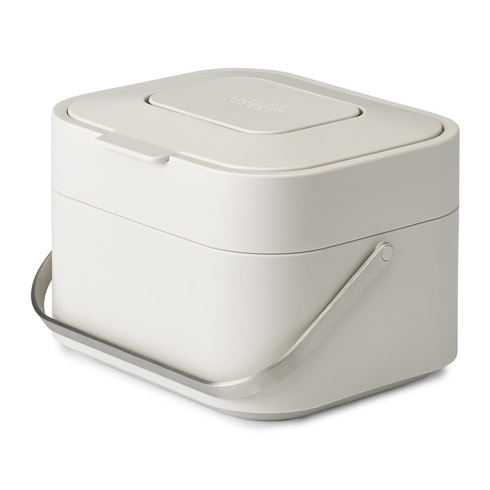 Joseph Joseph - Pojemnik Stack 4 Food Waste Caddy 4L beżowy