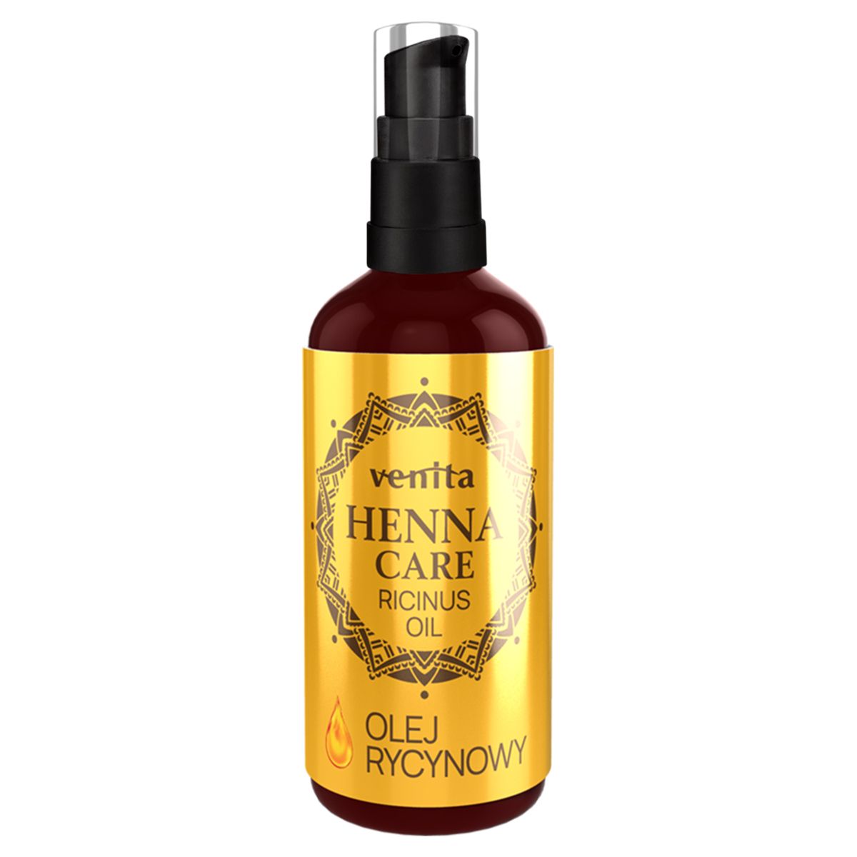 Venita Henna Care olejek rycynowy do włosów, 50 ml