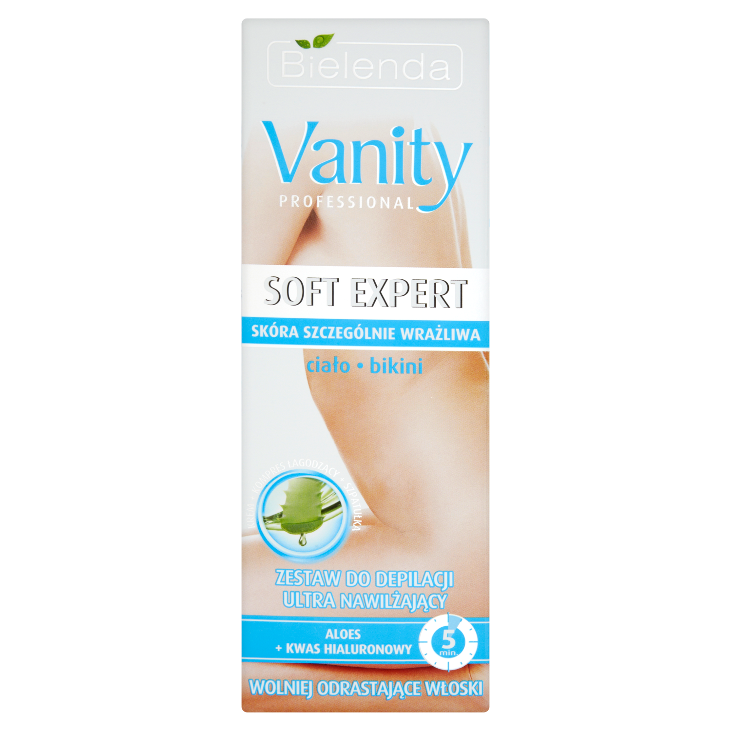 Bielenda Vanity Soft Expert Zestaw Do Depilacji Nawilżający 100 Ml