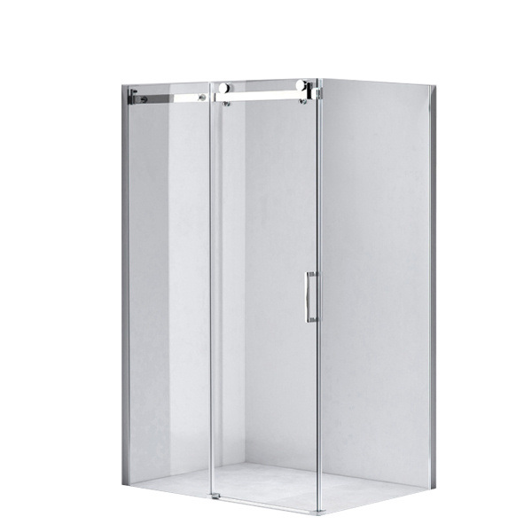 KABINA PRYSZNICOWA PROSTOKĄTNA KZ203B CHROM 110x80 CM