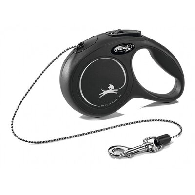 Smycz FLEXI New Classic Cat XS (3 m - 8 kg) Czarny