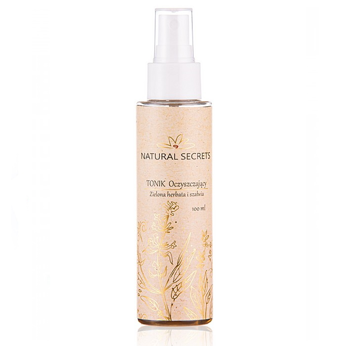 Natural Secrets tonik oczyszczający do twarzy, 100 ml
