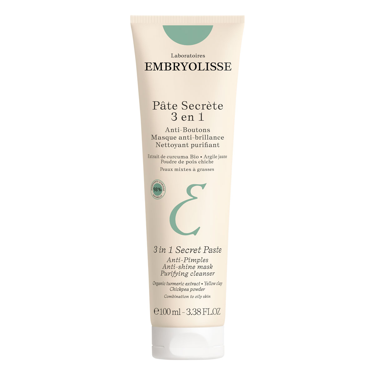 Embryolisse sekretna wielofunkcyjna pasta 3w1 do twarzy, 100 ml