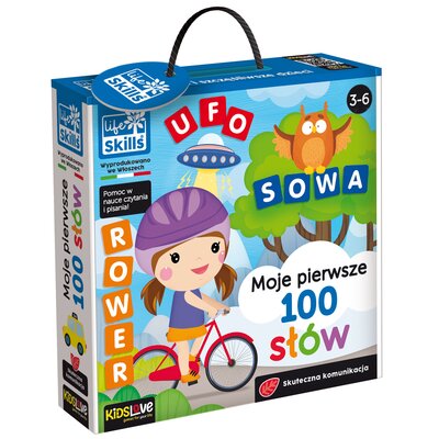 Gra edukacyjna LISCIANI Life Skills Moje pierwsze 100 słów 304-PL84128