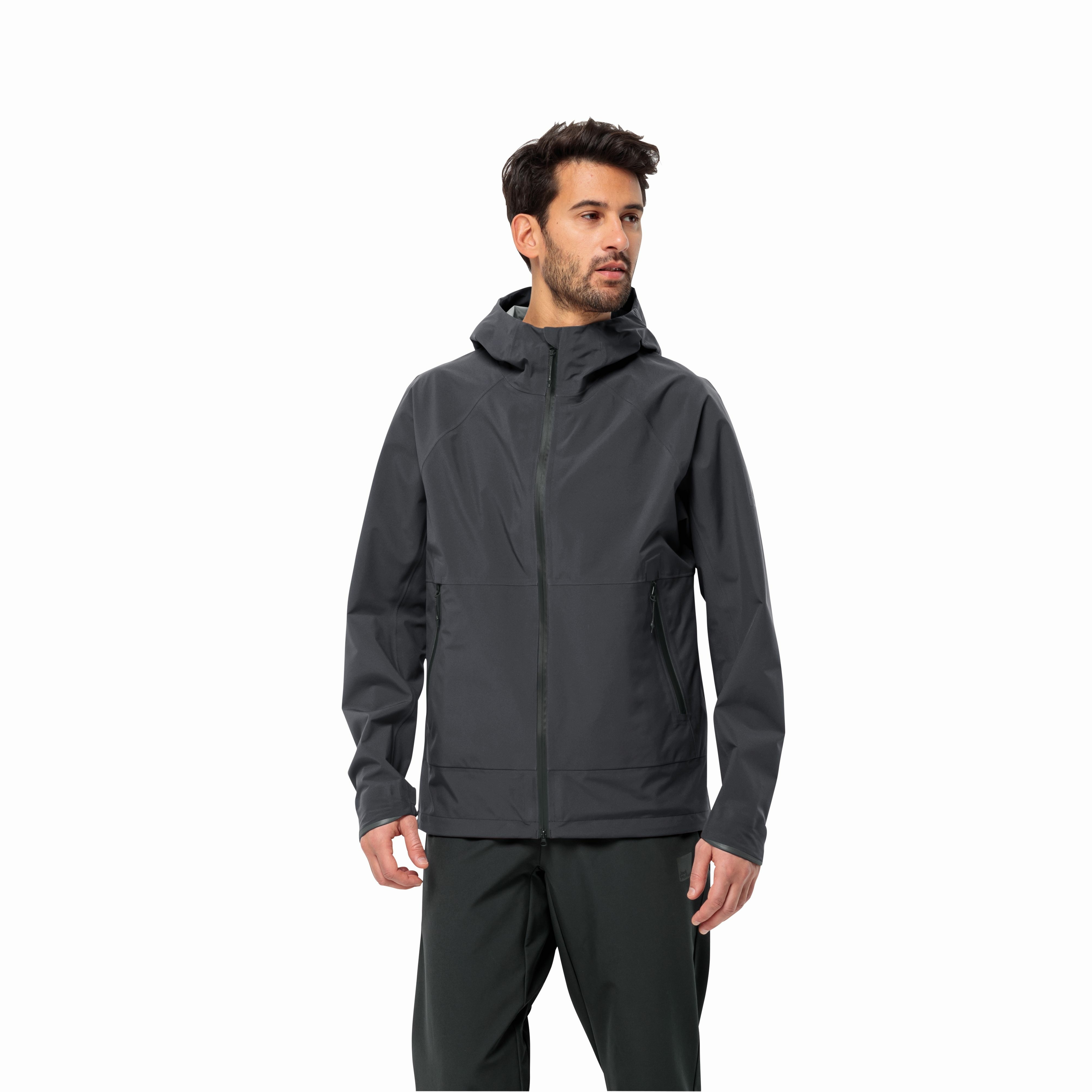 Męska kurtka rowerowa Jack Wolfskin BIKE COMMUTE MONO JKT M phantom - XL