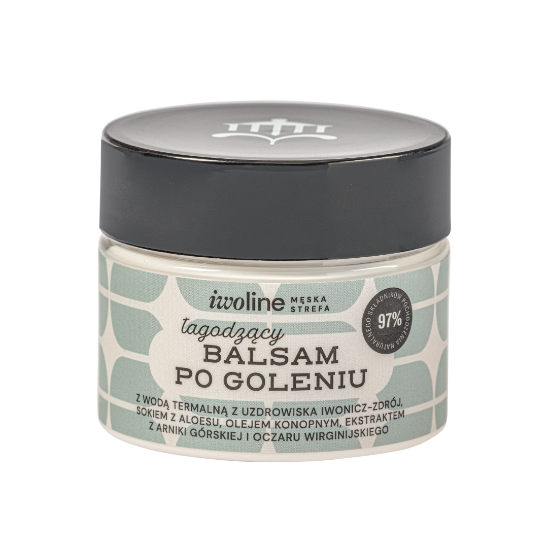 Iwoline Męska Strefa łagodzący balsam po goleniu, 150 ml