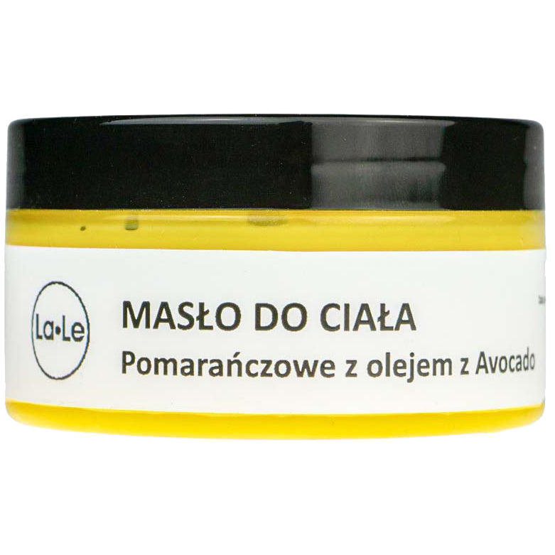 La-Le masło do ciała pomarańczowe z olejem z awokado, 100 ml