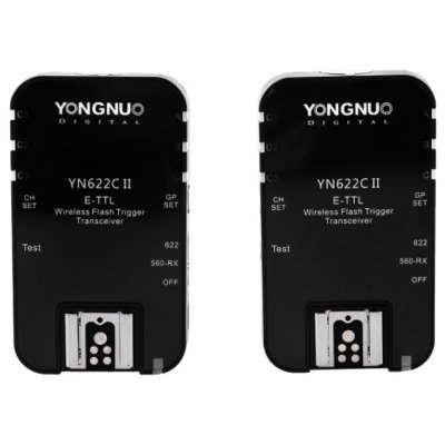 Wyzwalacz radiowy YONGNUO YN622C II do Canon, nadajnik i odbiornik