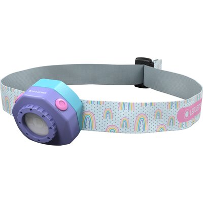 Latarka czołowa LEDLENSER KidLed4R Tęcza