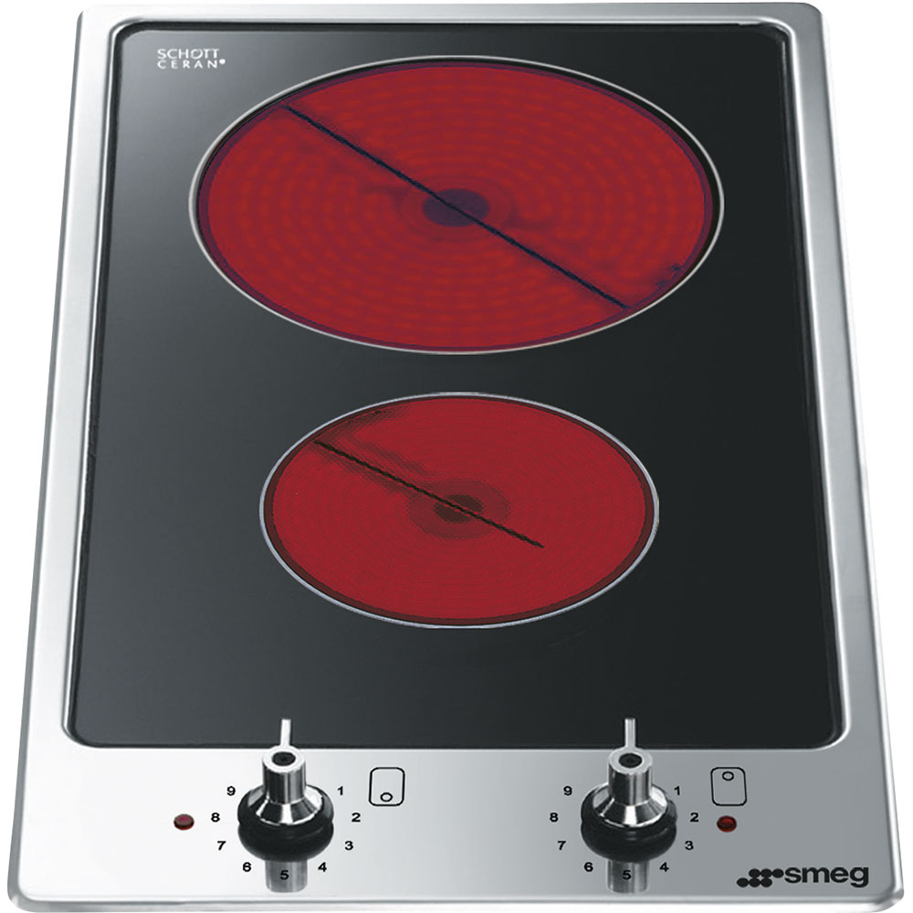 Smeg - Płyta ceramiczna PGF32C Classica Stal nierdzewna