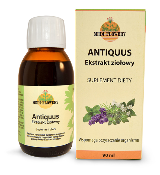 Antiquus, ekstrakt ziołowy 90 ml (Medi-Flowery)