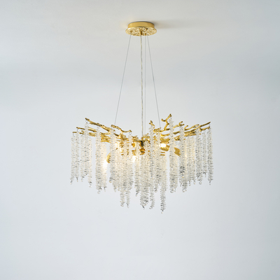 Lampa wisząca złota DIJON