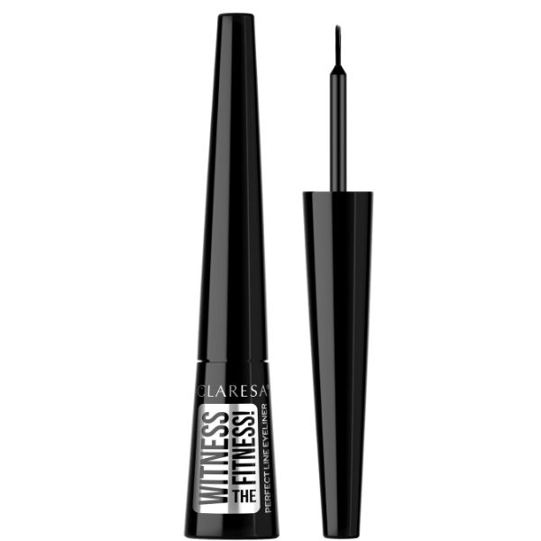 Claresa WITNESS THE FITNESS! EYELINER precyzyjny eyeliner w płynie, 4 g
