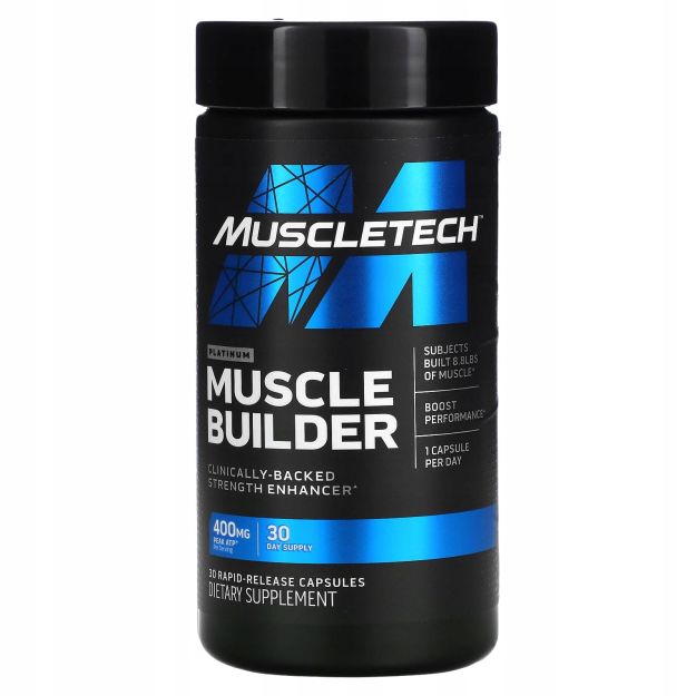 MuscleTech Muscle Builder suplement diety, 30 kaps./1 opak.