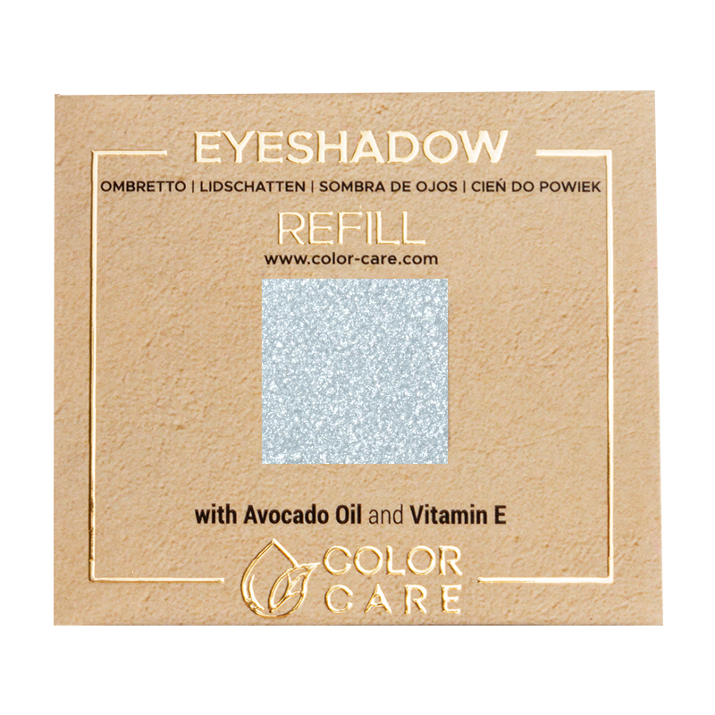 Color Care Pearl - Violet Blue perłowy cień do powiek wegański - 043 Frozen, 2 g