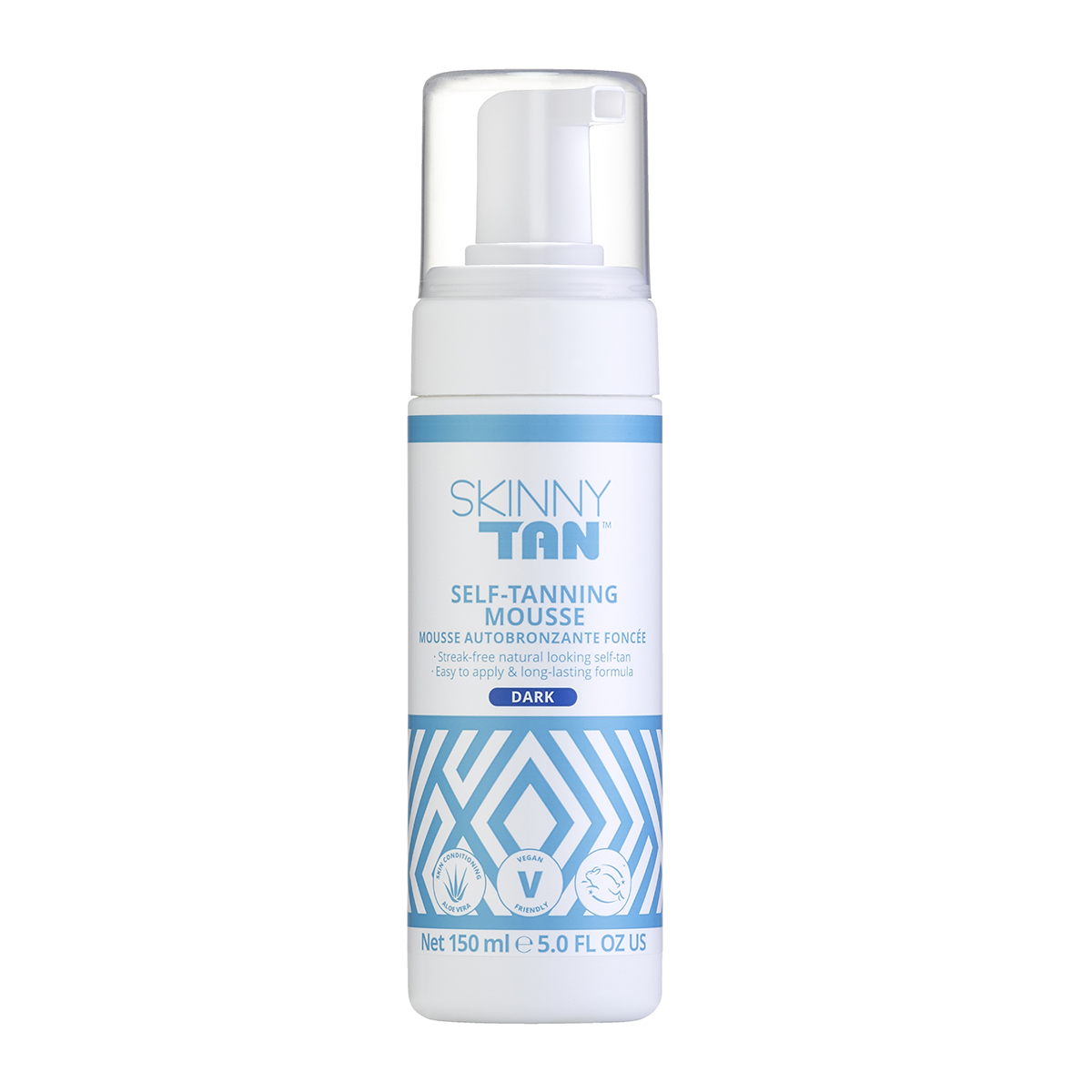Skinny Tan Dark samoopalający mus do ciała, 150 ml