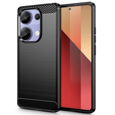 Etui TECH-PROTECT TPUCarbon do Xiaomi Redmi Note 13 Pro 4G/LTE Czarny