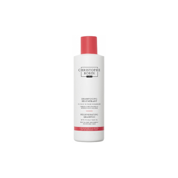 Christophe Robin Regenerating Shampoo With Prickly Pear Oil szampon do włosów, 250 ml