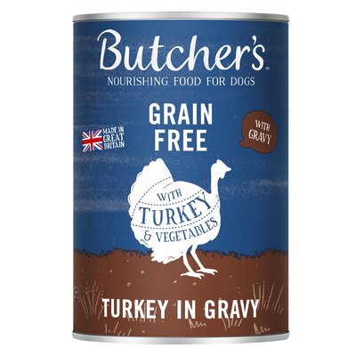 Karma dla psa BUTCHER'S Original Recipe in Gravy Indyk 400 g