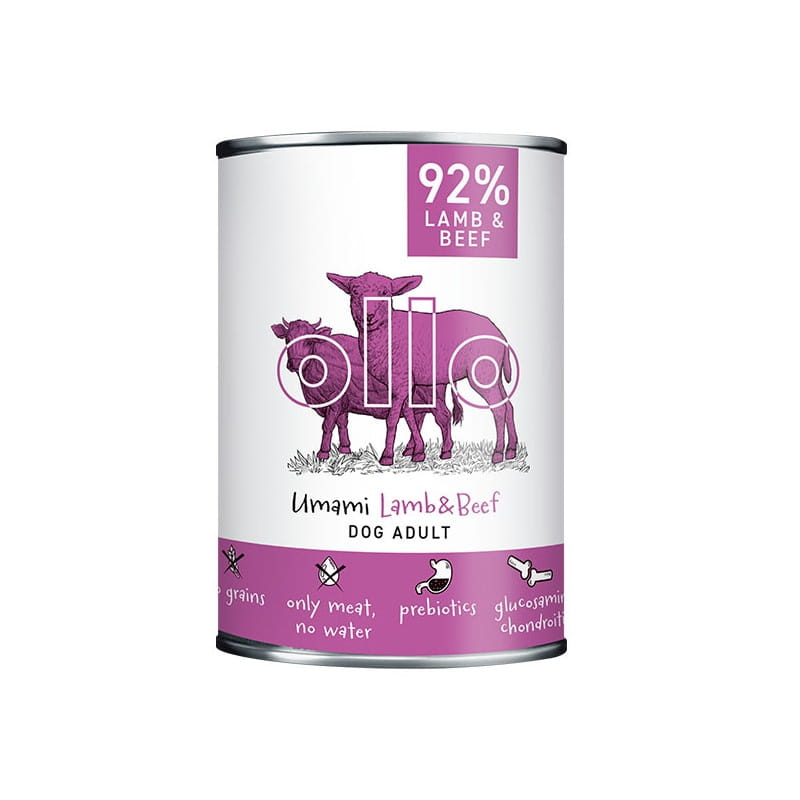 Ollo Umami karma dla psa jagnięcina wołowina 400g
