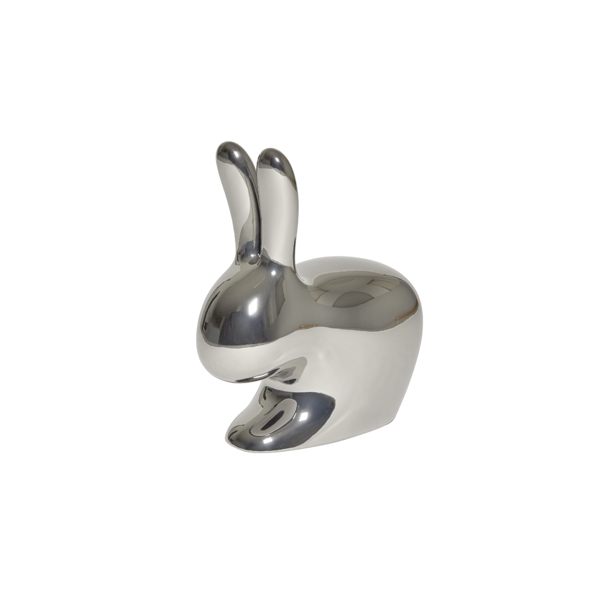 QeeBoo - Krzesło dla dzieci Królik (srebrne)