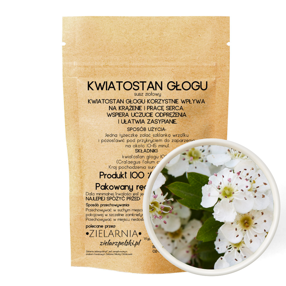 Głóg kwiat 50g (ZielarzPolski)