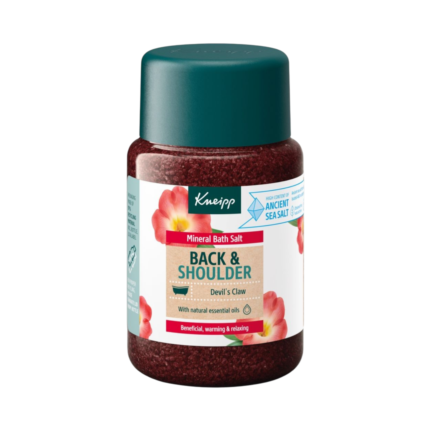 Kneipp Back Comfort kryształki do kąpieli z soli mineralnej diabelski pazur, 500 g